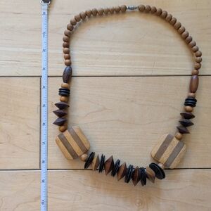 Wooden Beaded Necklace